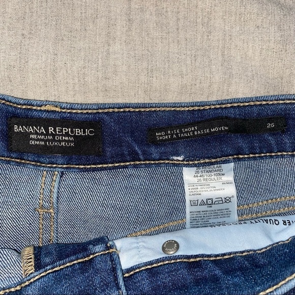Banana republic denim shorts. - Picture 4 of 5